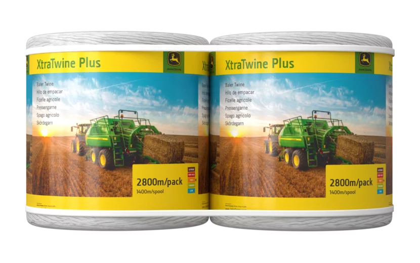 John Deere XtraTwine Plus 2800m White Pack