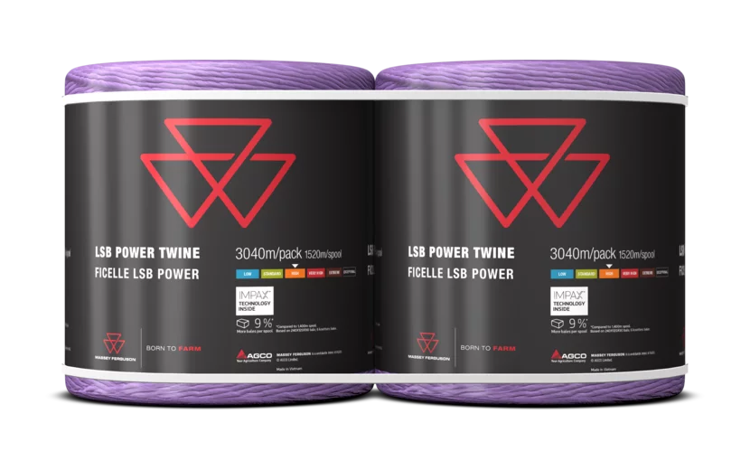 Massey Ferguson Twine IMPAX LSB Power 3040m Violet Pack